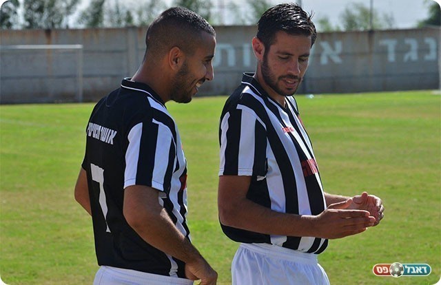 אסף מלול (מימין) (אבי רביבו)